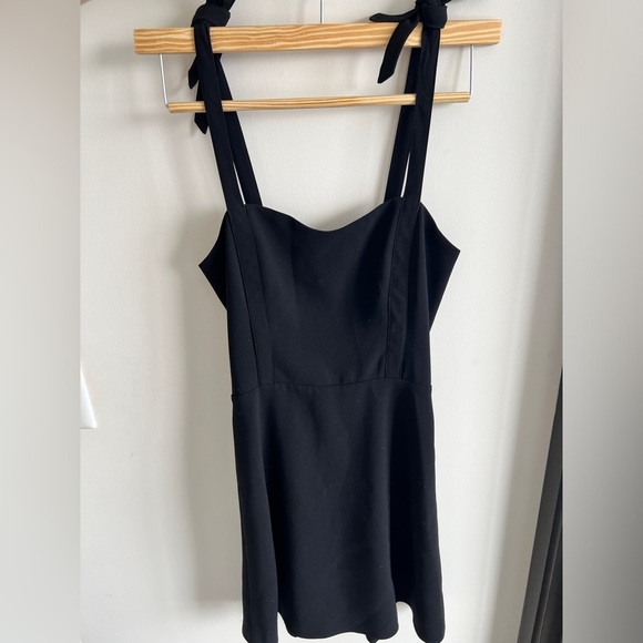 Sunday Best Womens Black Weller Fit Flare Feminine Romantic Girlie Mini Dress 00 - Picture 13 of 13